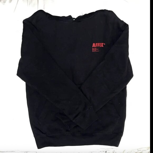AFFXWRKS Black Standardized Logo Hoodie - Picture 3 of 3